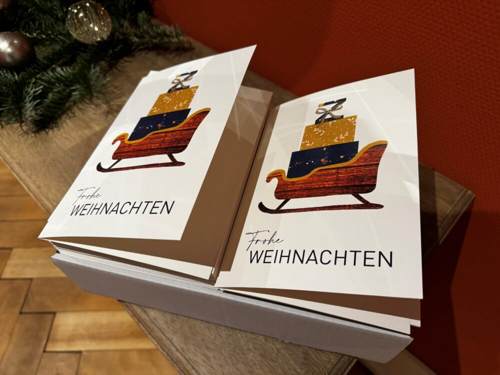 Weihnachtskarte 2023 Rechtsanwälte Notare Luzern Zgraggen